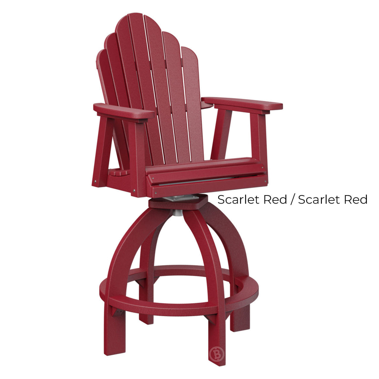 Berlin Gardens Cozi-Back Swivel 30" XT Bar Chair