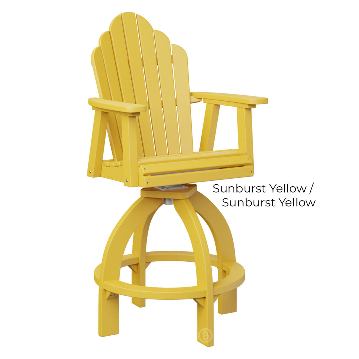 Berlin Gardens Cozi-Back Swivel 30" XT Bar Chair