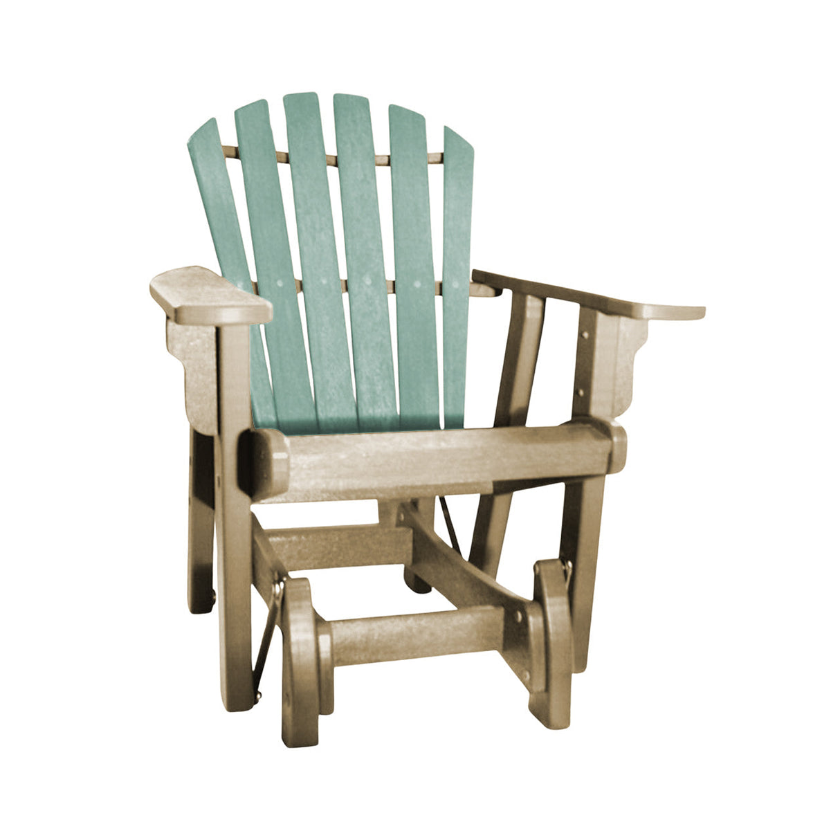 Breezesta Coastal Single Adirondack Glider
