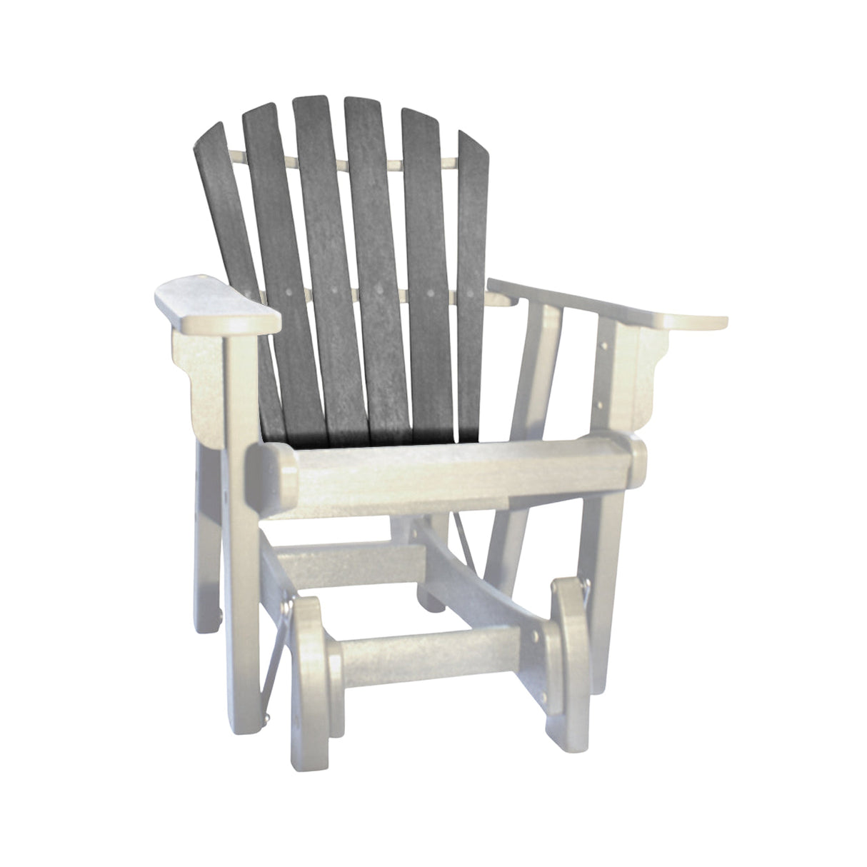 Breezesta Coastal Single Adirondack Glider