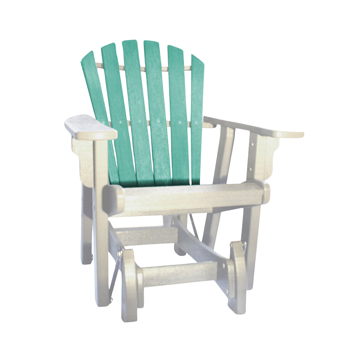 Breezesta Coastal Single Adirondack Glider