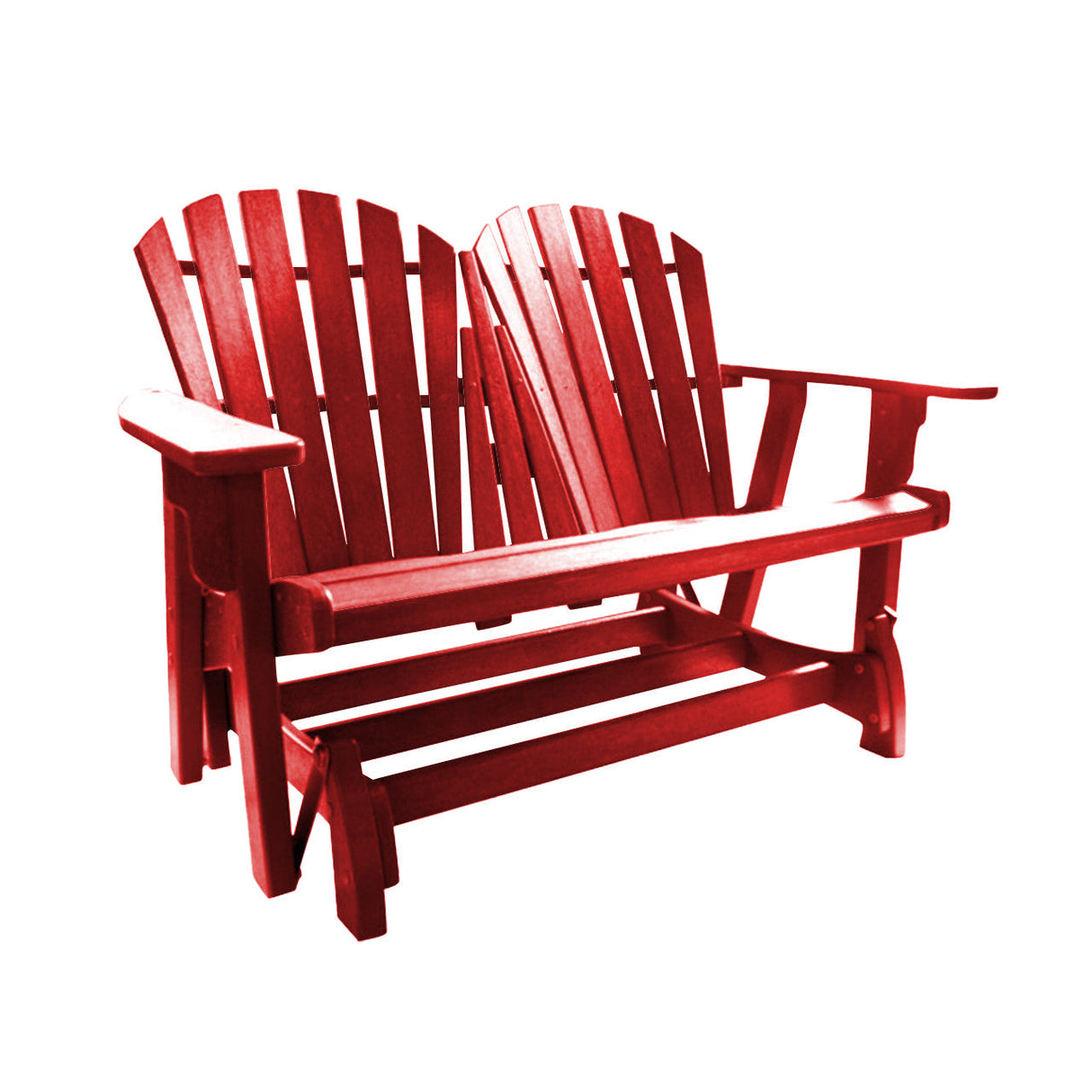 Breezesta Coastal Double Adirondack Glider