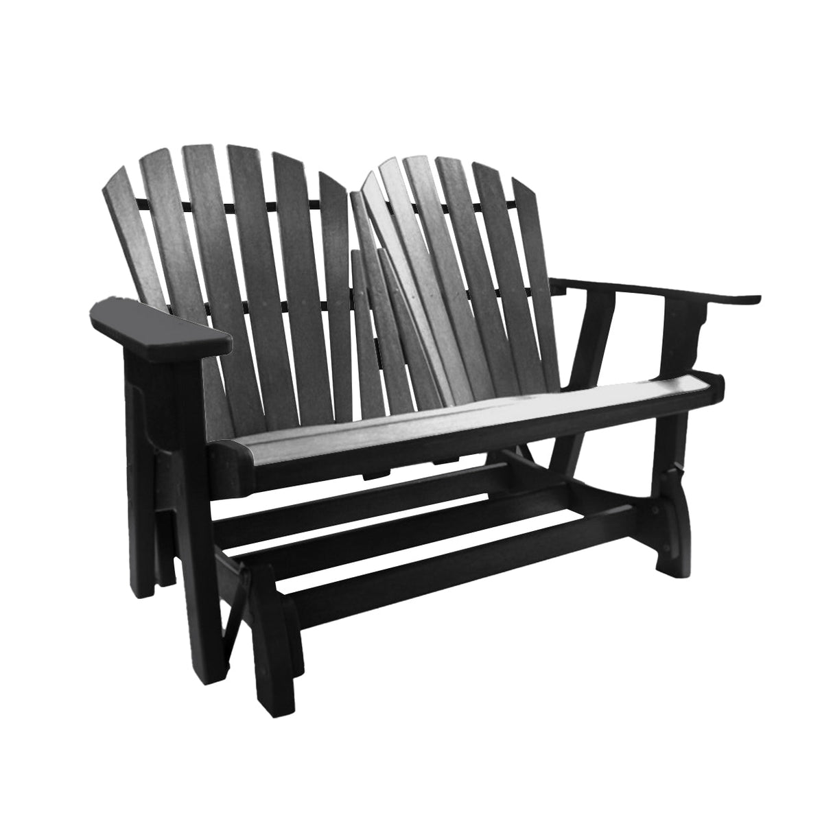 Breezesta Coastal Double Adirondack Glider