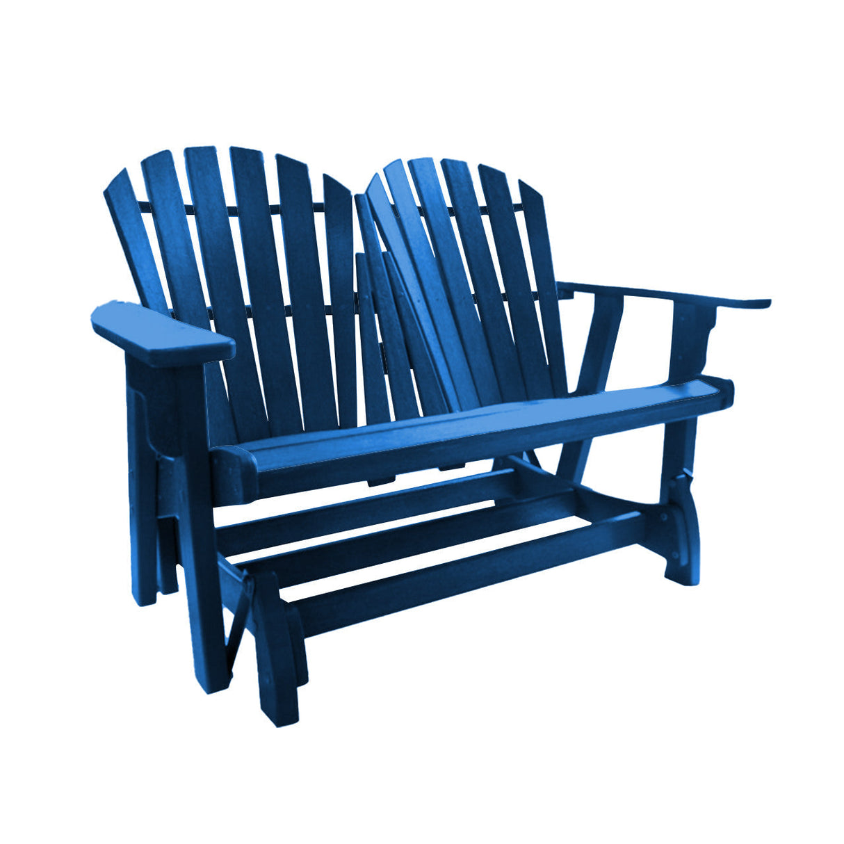 Breezesta Coastal Double Adirondack Glider