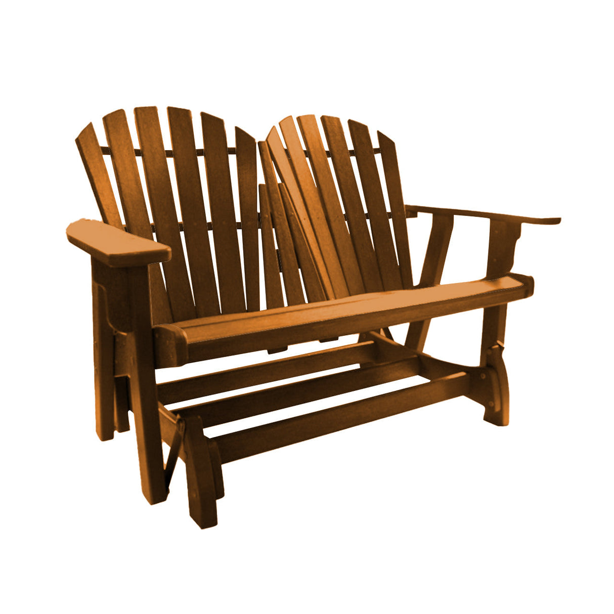 Breezesta Coastal Double Adirondack Glider