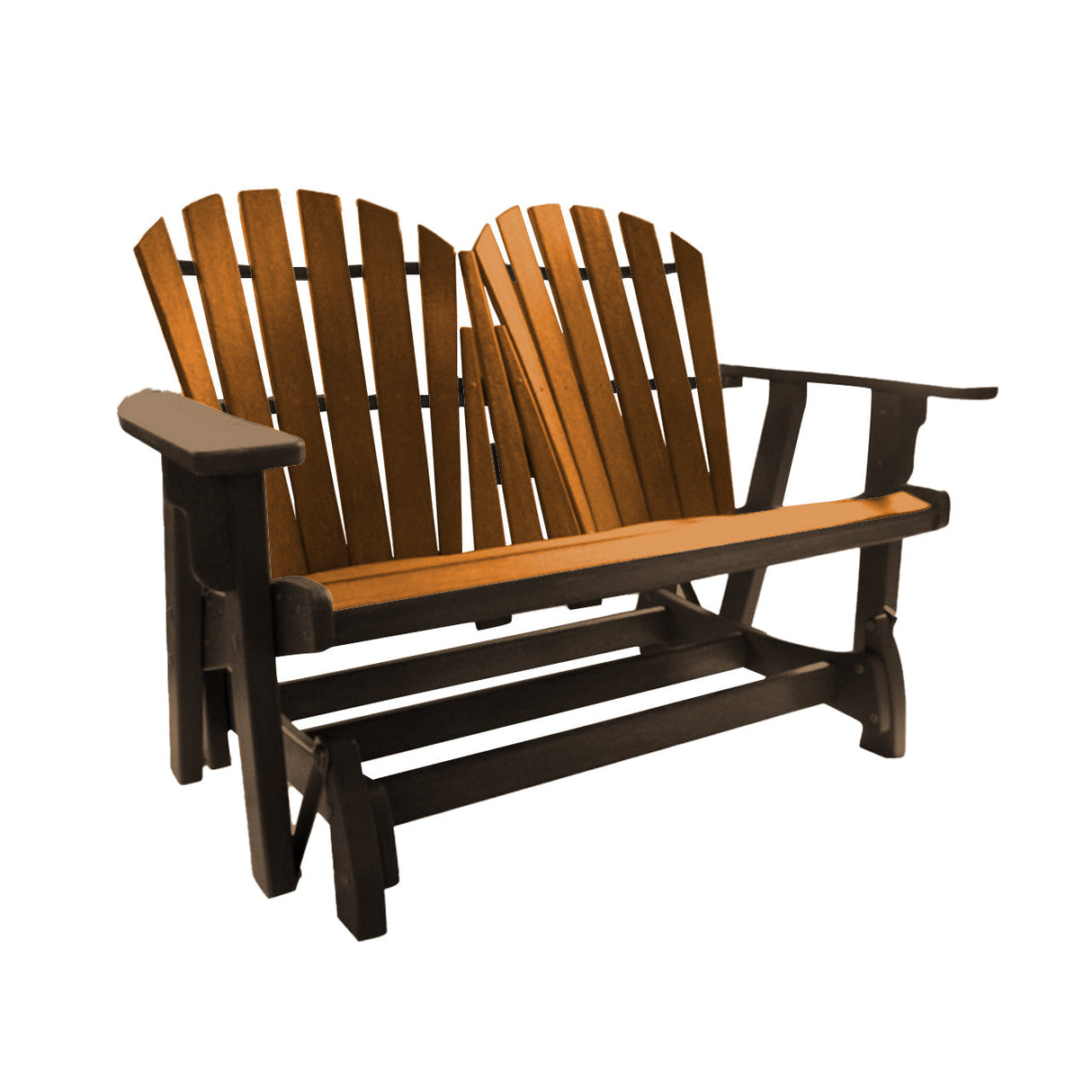Breezesta Coastal Double Adirondack Glider