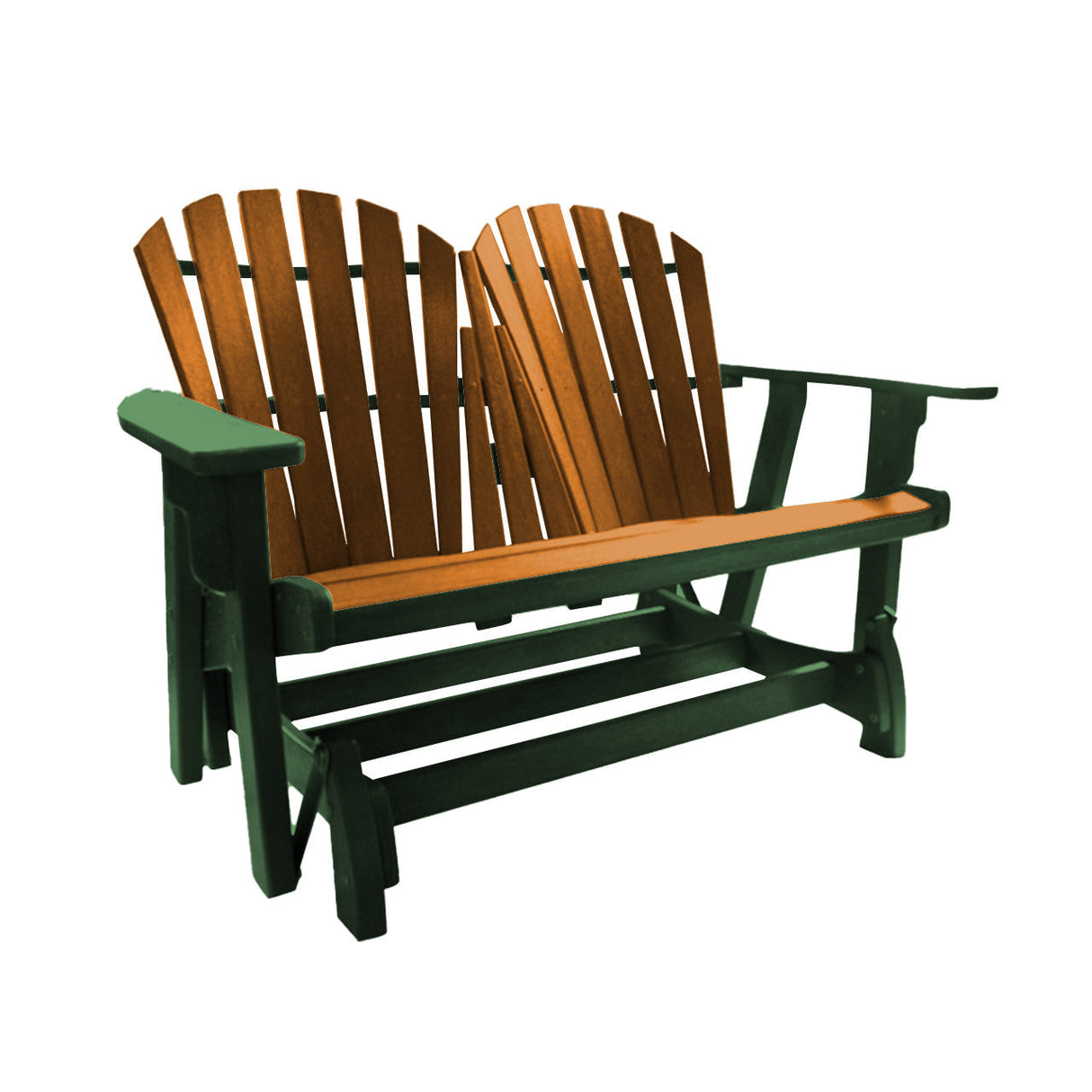 Breezesta Coastal Double Adirondack Glider