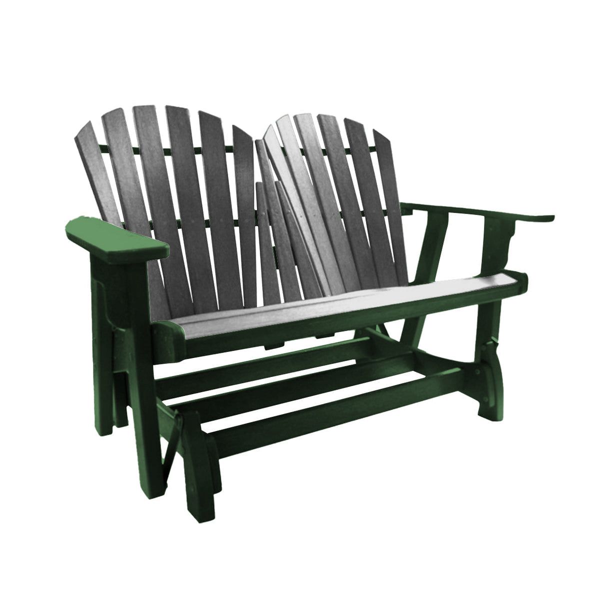 Breezesta Coastal Double Adirondack Glider
