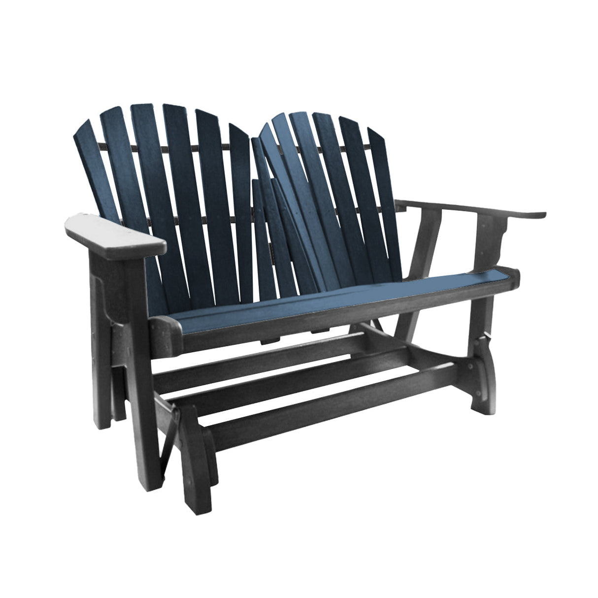Breezesta Coastal Double Adirondack Glider