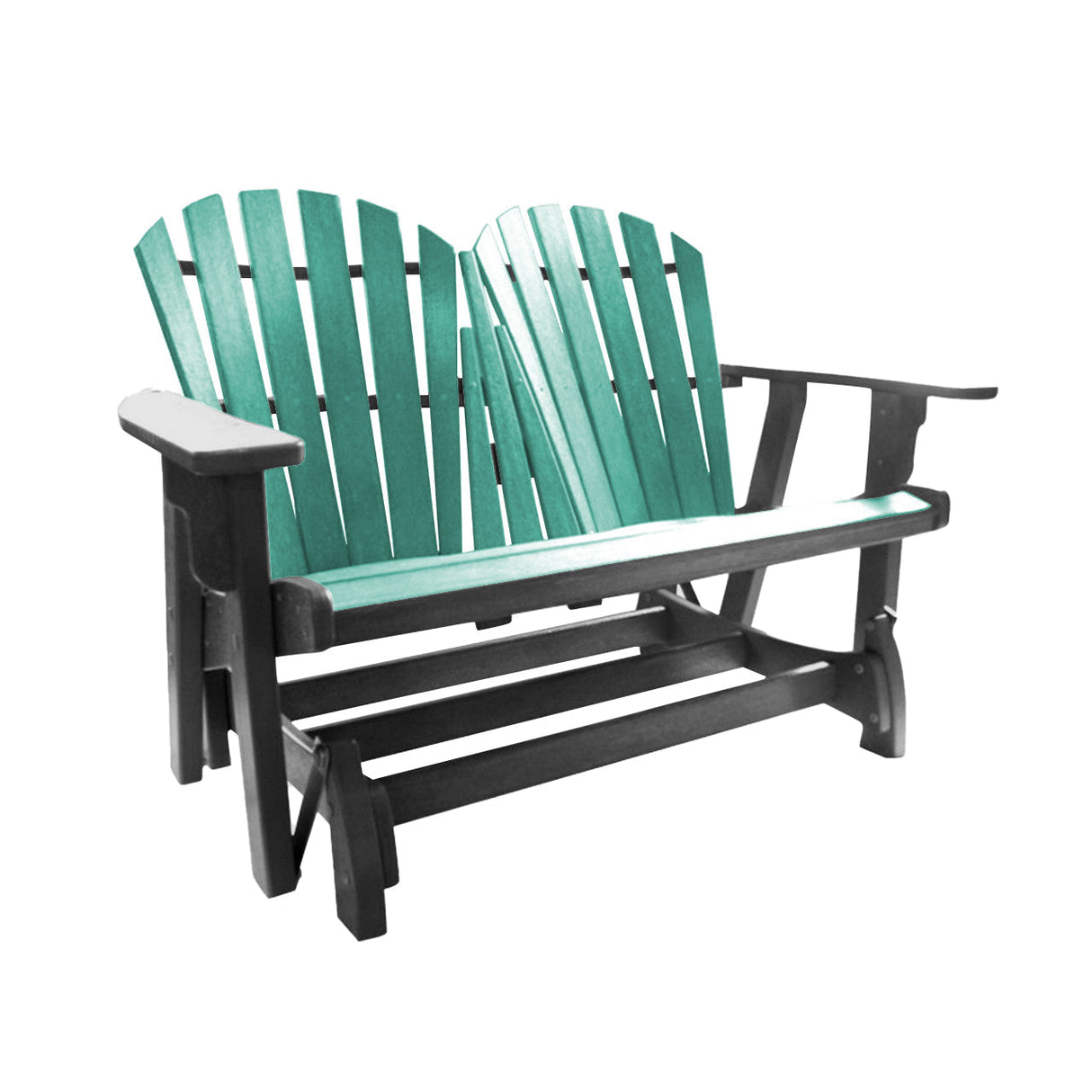 Breezesta Coastal Double Adirondack Glider