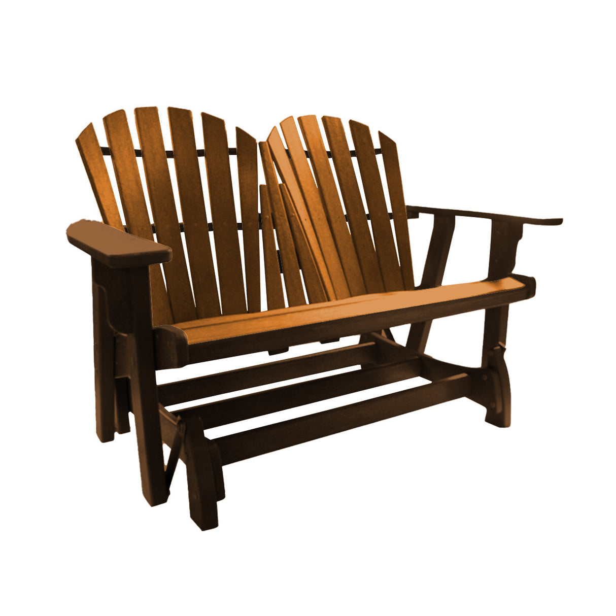 Breezesta Coastal Double Adirondack Glider