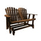 Breezesta Coastal Double Adirondack Glider