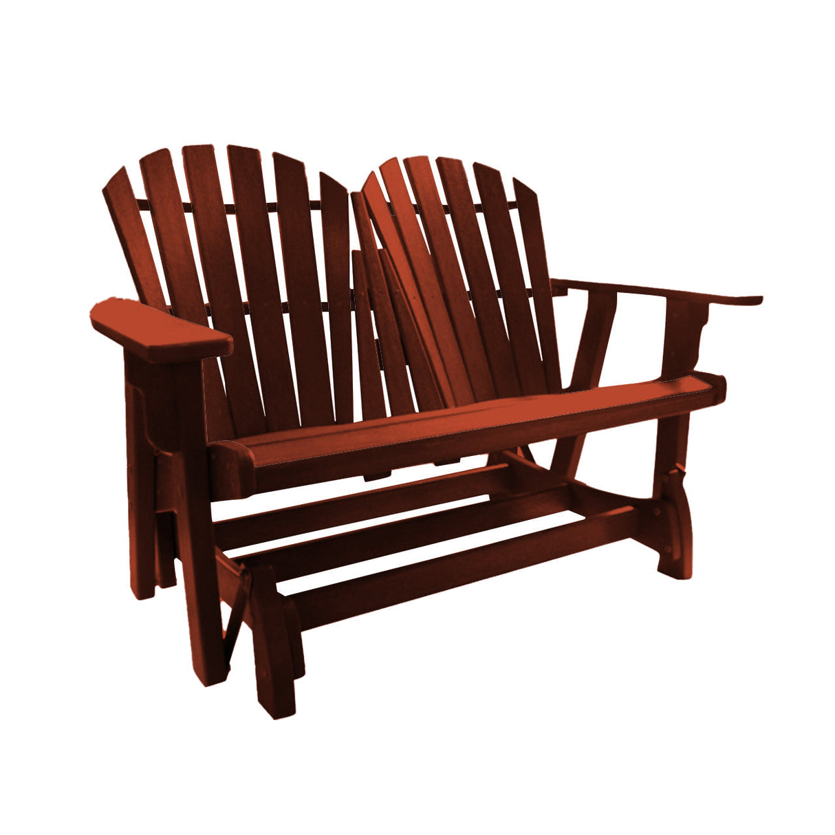 Breezesta Coastal Double Adirondack Glider