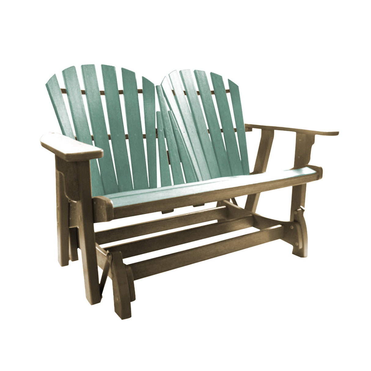 Breezesta Coastal Double Adirondack Glider