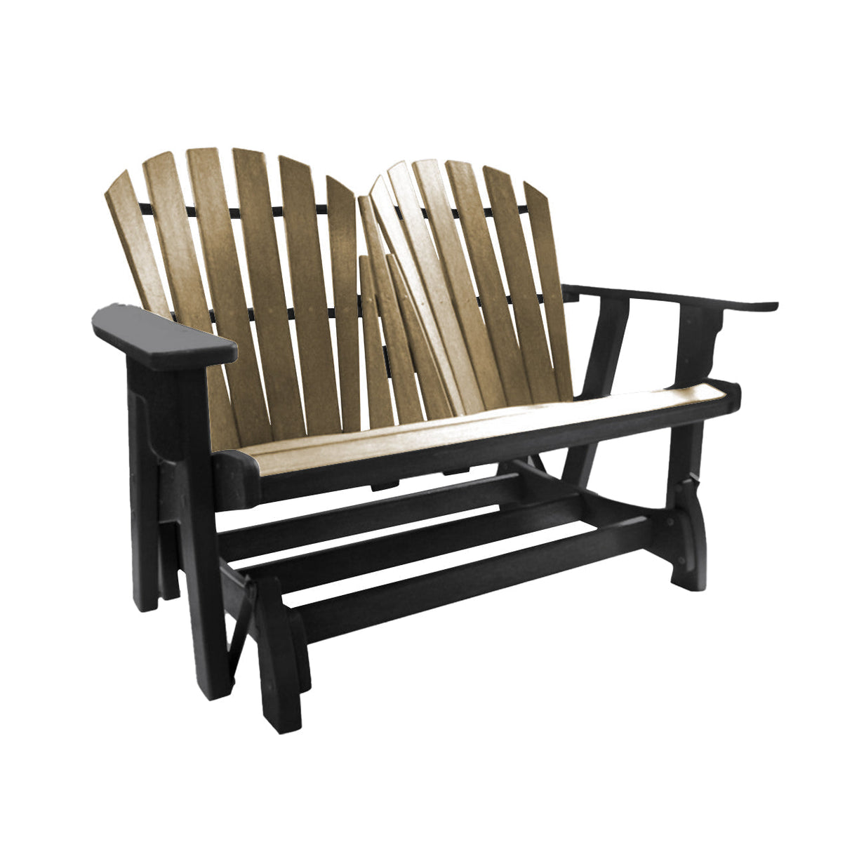 Breezesta Coastal Double Adirondack Glider