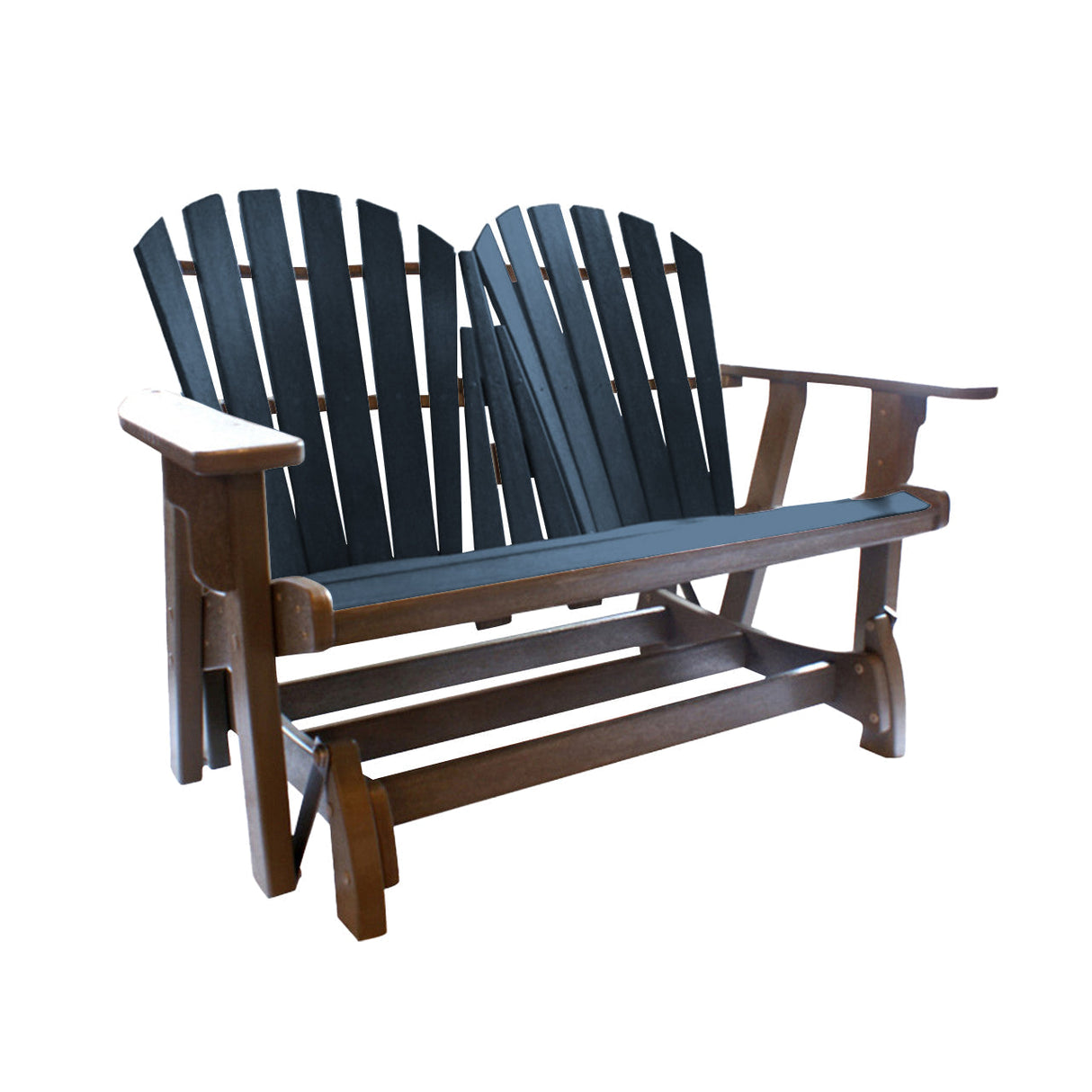 Breezesta Coastal Double Adirondack Glider