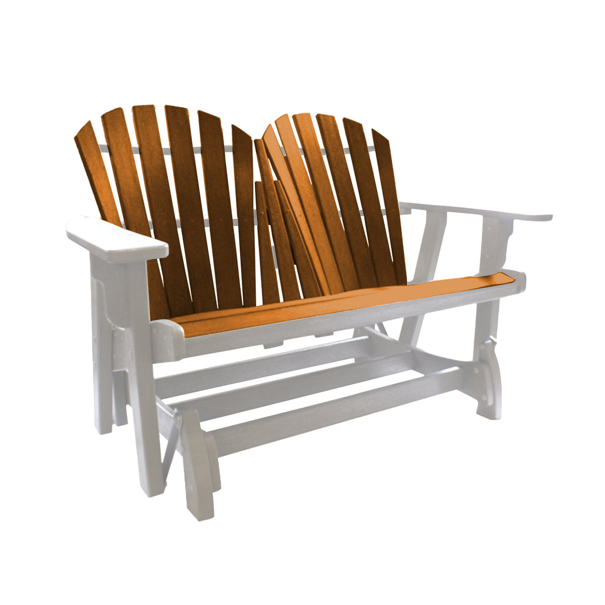 Breezesta Coastal Double Adirondack Glider