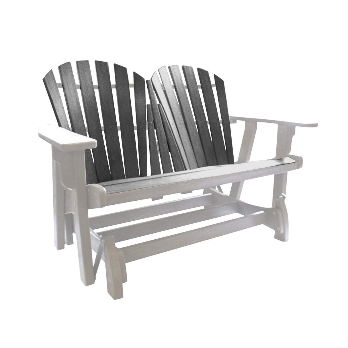 Breezesta Coastal Double Adirondack Glider
