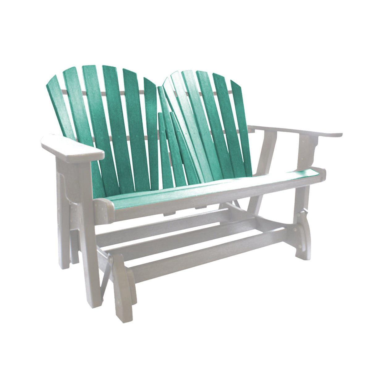 Breezesta Coastal Double Adirondack Glider
