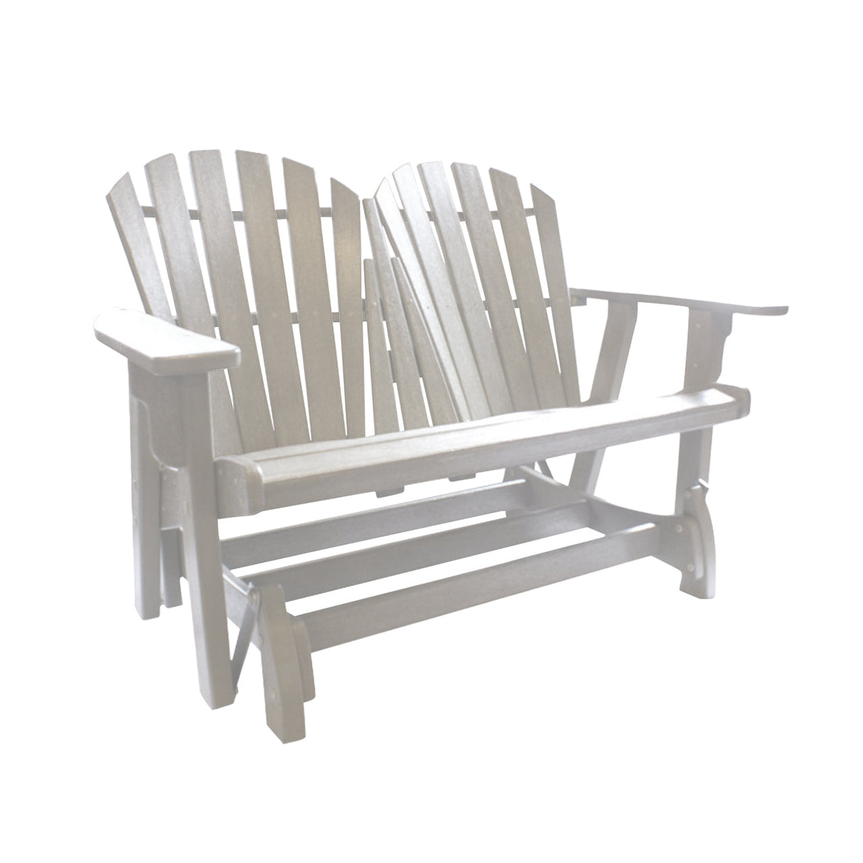 Breezesta Coastal Double Adirondack Glider