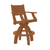Beaver Dam Farmhouse Swivel Bar Chair