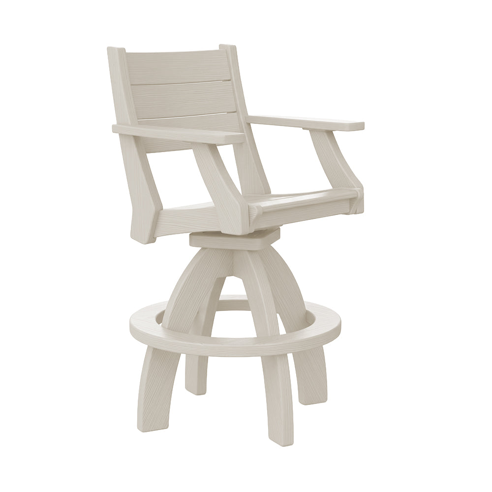 Beaver Dam Farmhouse Swivel Bar Chair