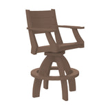 Beaver Dam Farmhouse Swivel Bar Chair