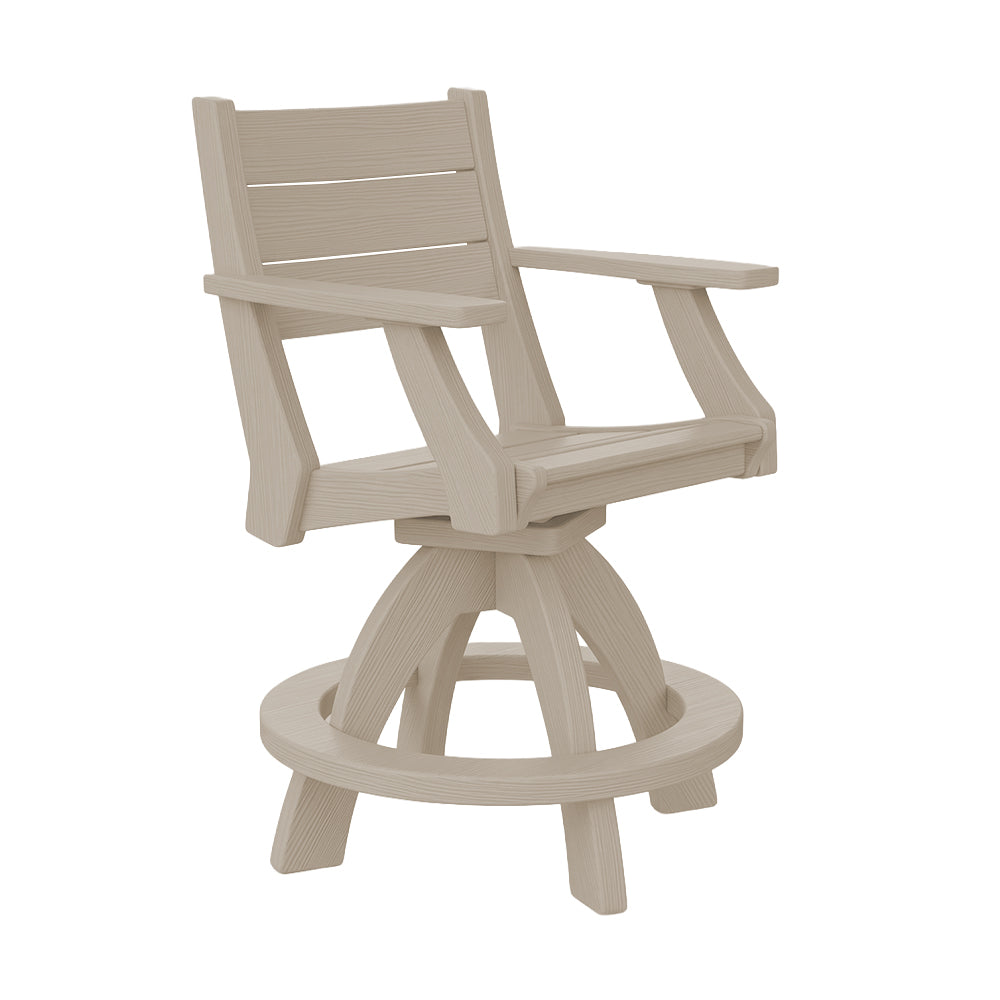 Beaver Dam Farmhouse Swivel Counter Chair
