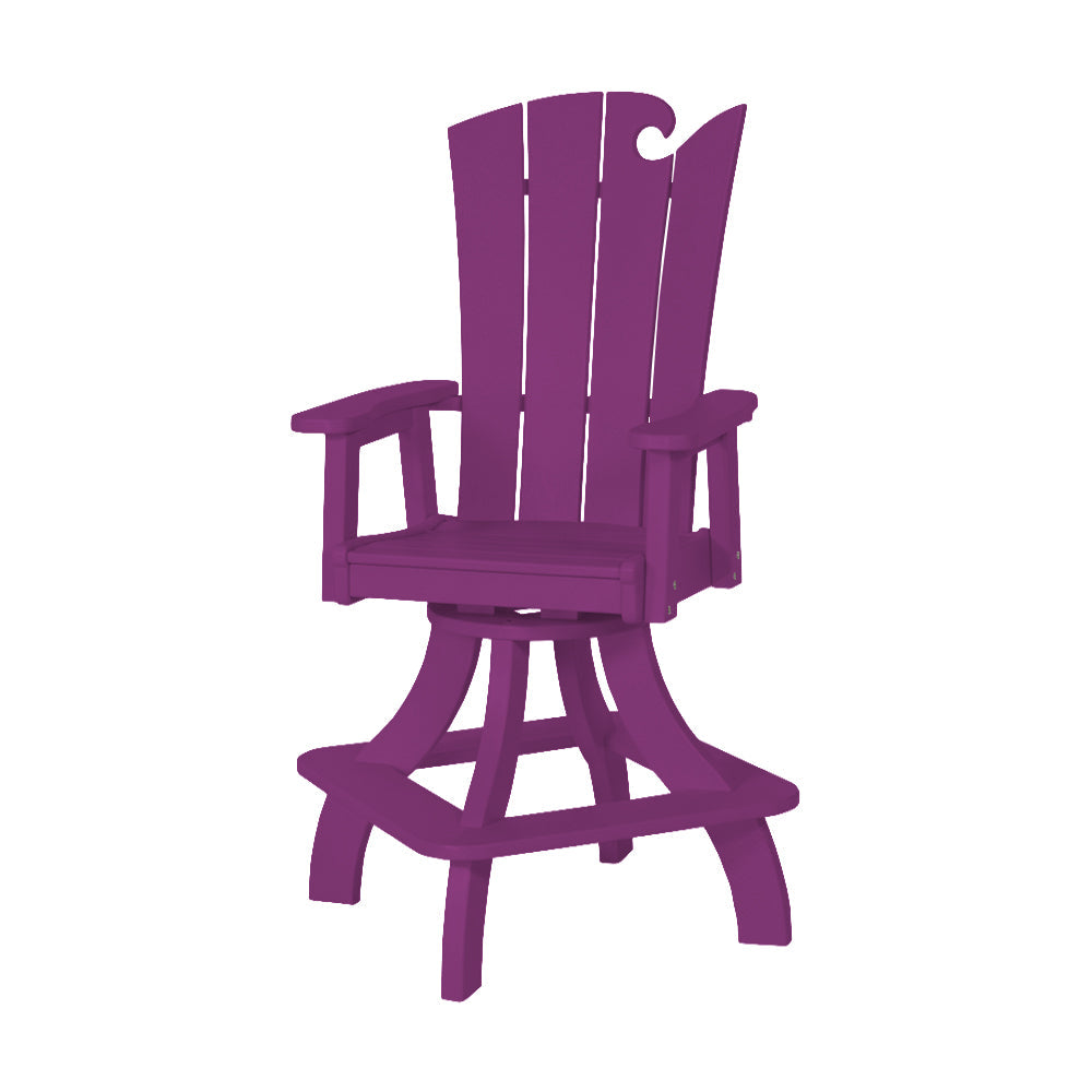 Beaver Dam OceanWavz Swivel Bar Chair