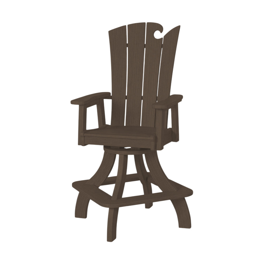 Beaver Dam OceanWavz Swivel Bar Chair