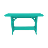 Beaver Dam Seabreak 72" Mission Rail Bar Table
