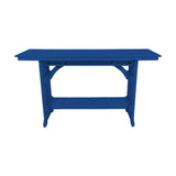 Beaver Dam Seabreak 72" Mission Rail Bar Table