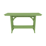 Beaver Dam Seabreak 72" Mission Rail Bar Table
