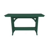 Beaver Dam Seabreak 72" Mission Rail Bar Table