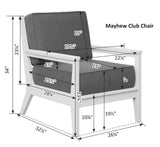 Berlin Gardens 3 Piece Mayhew Deep Seating Collection 1
