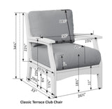 Berlin Gardens 5 Piece Classic Terrace Deep Seating Package Collection 2