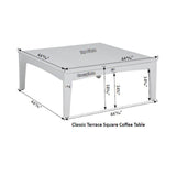 Berlin Gardens 5 Piece Classic Terrace Deep Seating Package Collection 6