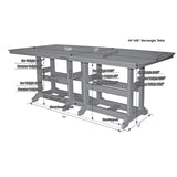 Berlin Gardens 5 Piece Garden Classic Bristol Counter Collection 2