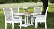 Berlin Gardens 5 Piece Garden Classic Classic Terrace Dining Collection 