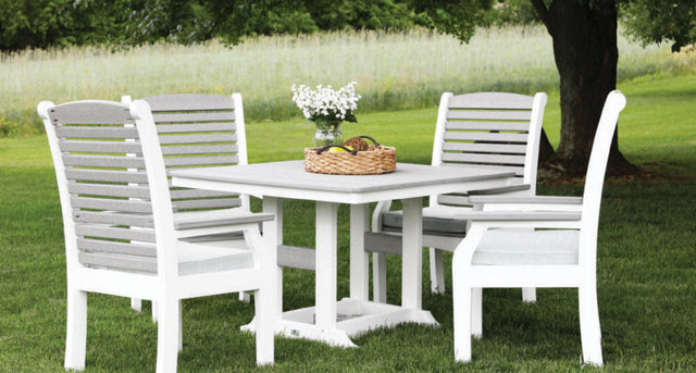 Berlin Gardens 5 Piece Garden Classic Classic Terrace Dining Collection 