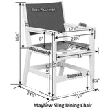 Berlin Gardens 5 Piece Harbor Mayhew Dining Collection 1