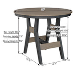 Berlin Gardens 5 Piece Harbor Mayhew Dining Collection 2