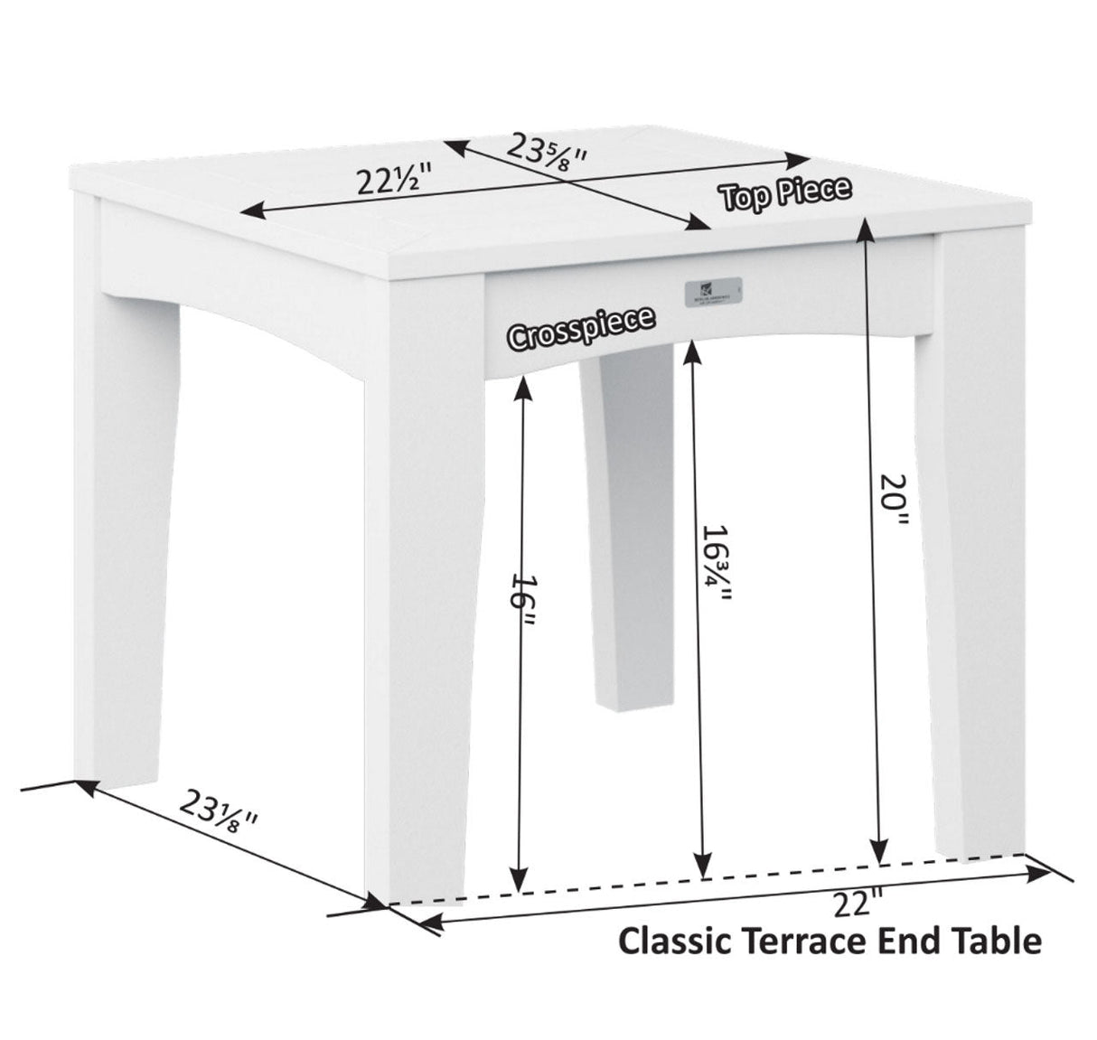 Berlin Gardens 6 Piece Classic Terrace Deep Seating, Dining Collection 1