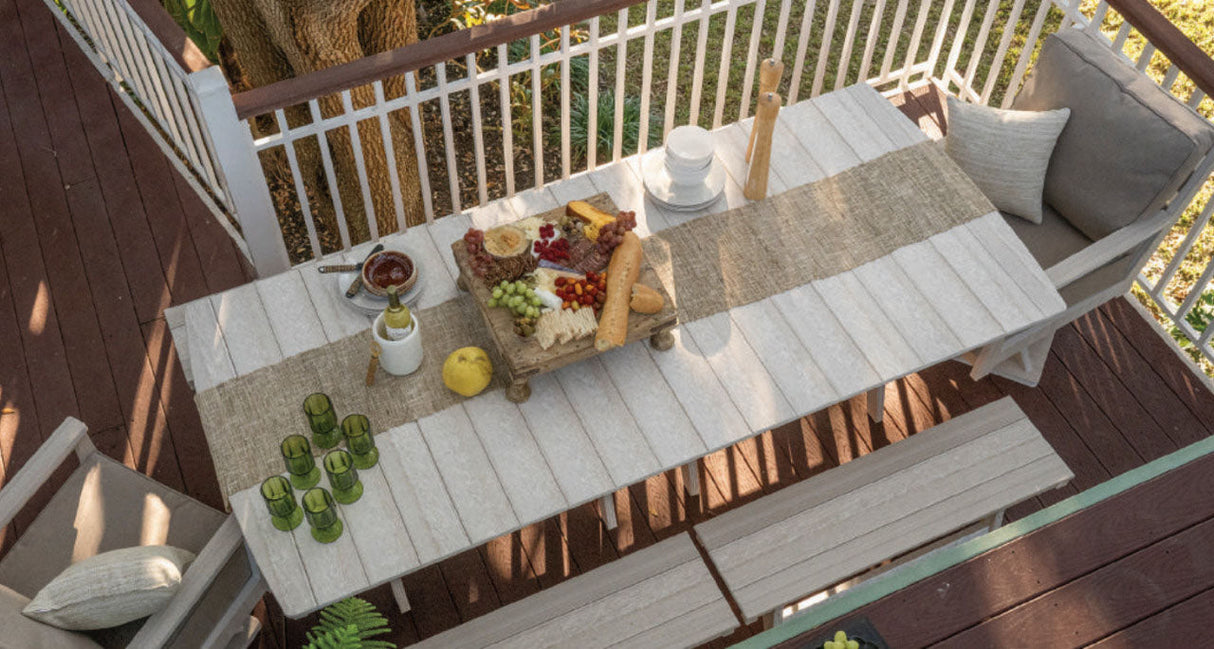 Berlin Gardens 7 Piece Harbor Mayhew Dining Collection 