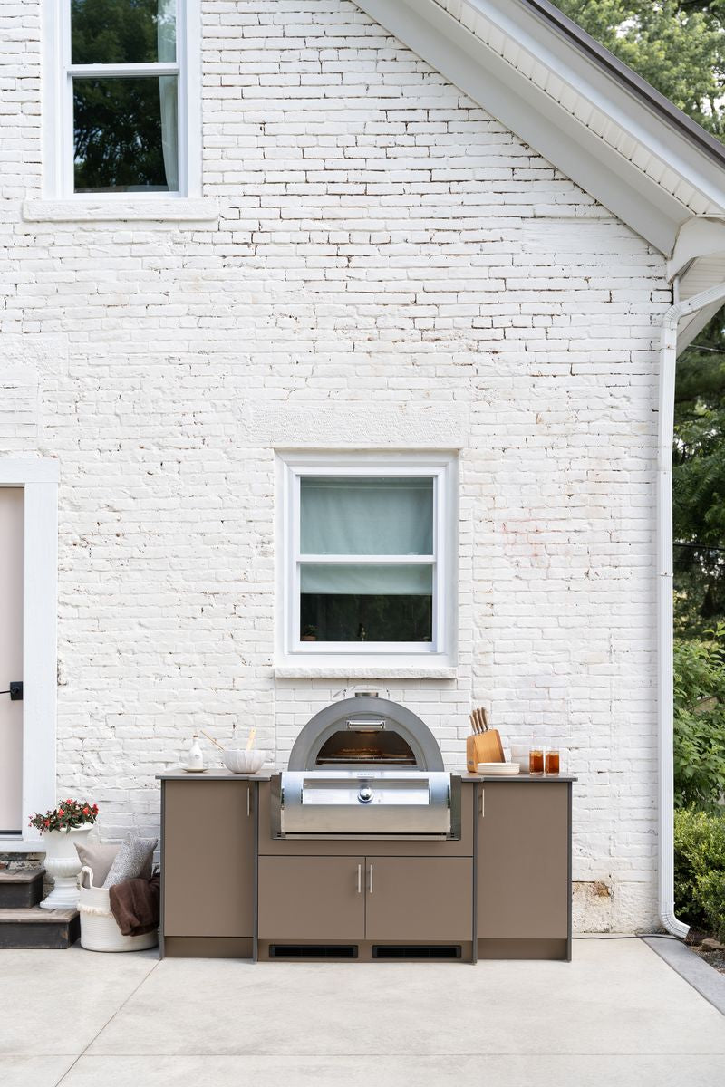 Berlin Gardens Agora 108" Outdoor Kitchen with Fire Magic Grill 10