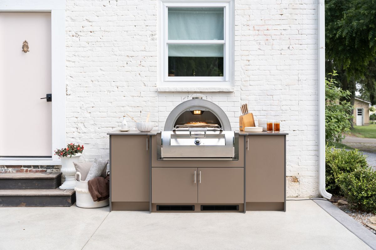 Berlin Gardens Agora 108" Outdoor Kitchen with Fire Magic Grill 13