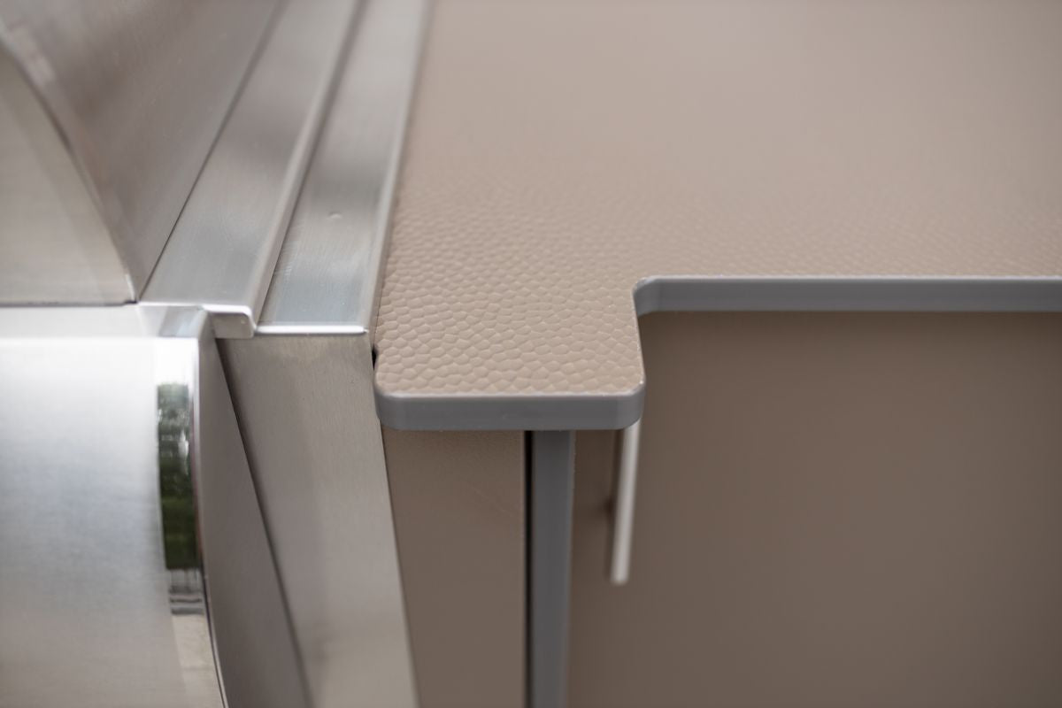 Berlin Gardens Agora 108" Outdoor Kitchen with Fire Magic Grill 6