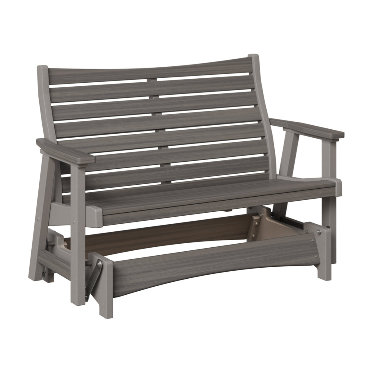 Berlin Gardens Bristol Double Glider - Chrome Brackets 