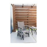 Berlin Gardens Bristol Single Glider - Chrome Brackets 1