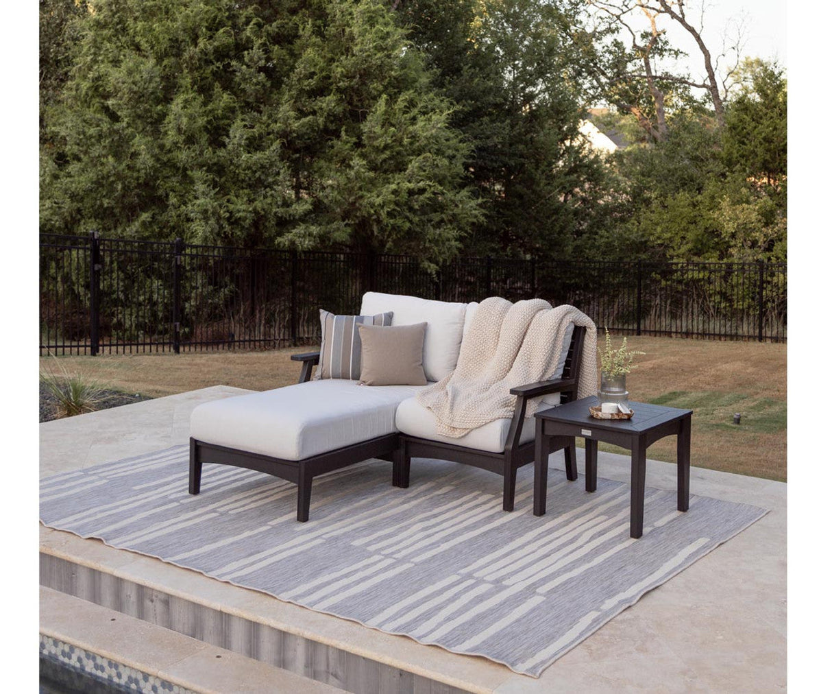 Berlin Gardens Classic Terrace Add on Chaise Lounge - CTAC2730 2